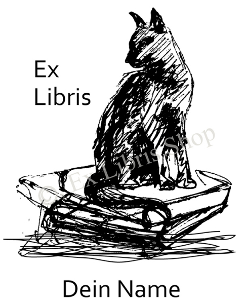 Exlibris •Katze•